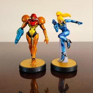 Amiibo - Samus & Zero Suit Samus Bundle